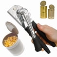 thumbnail image 1 of Crank Can Openers Manual, 2025 New Heavy Duty Commercial Can Opener with Rubber-coated Long Handles, Ergonomic Can Opener with Integrated Bottle Opener, Foldable type, 1 of 6