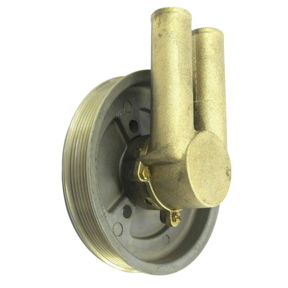 Crank Mounted Raw Sea Water Pump for Serpentine Belt Volvo Penta 4.3, 5.0, 5.7 Engines 21214599 by FASWORX