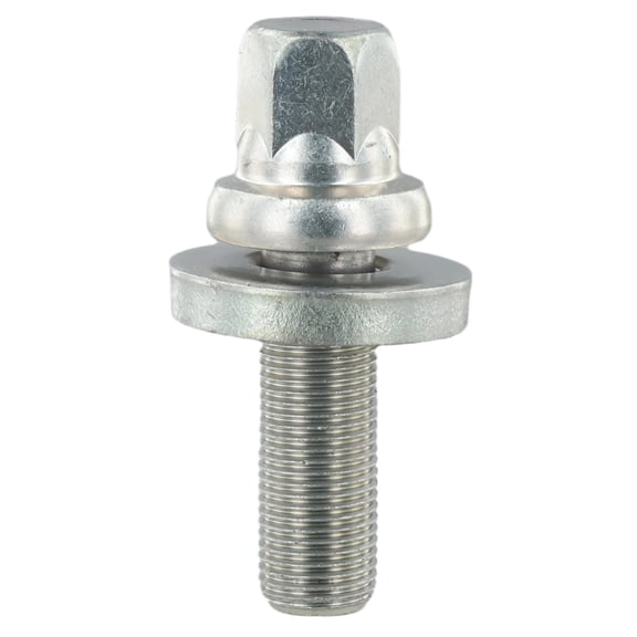Crank Pulley Bolt Washer Assembly High Moment Engine Part Enhances Durability Crank Pulley Bolt for Automotives