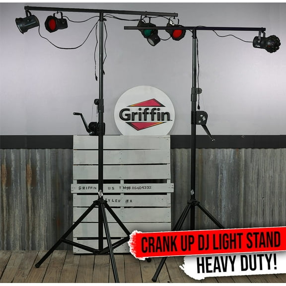 Crank Up Truss Lighting Stands - DJ Stage Light Mount Trussing Speaker System PA
