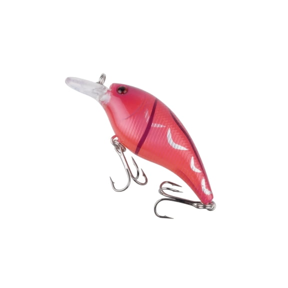 Crankbait Lure for Fishing with Fish Shape and Yellow Black Stripes Metal Construction Surface Level Operation for Bass and Pike for Lakes Rivers Reservoirs 2 Piece Set