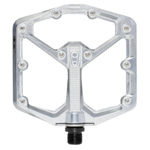 Crankbrothers Stamp 7 Large Silver MTB Mountain Bike Pedals (16746)