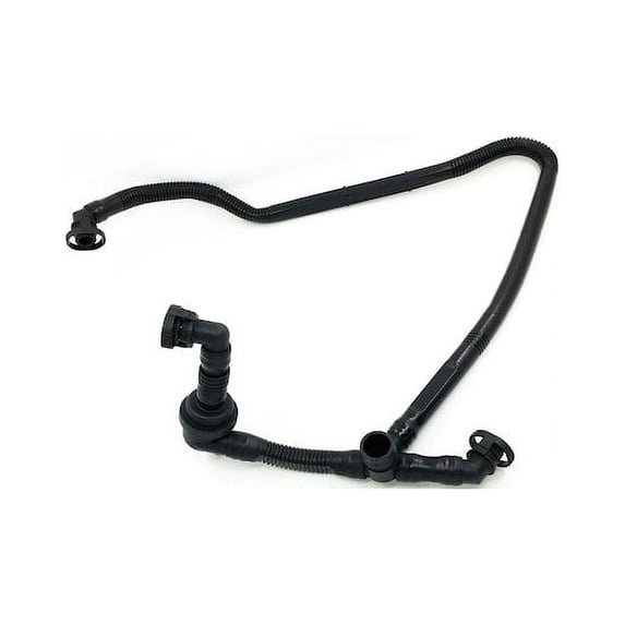 Crankcase Breather Hose With Breather - Valve Cover to Valve Cover - Compatible with 1998 - 2001 Audi A4 1999 2000