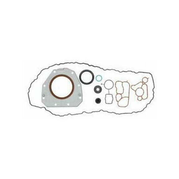 Crankcase Cover Gasket Set - Compatible with 2019 Volkswagen Golf R AWD 2.0L 4-Cylinder DLRA 16-Valve Turbocharged DOHC Gas