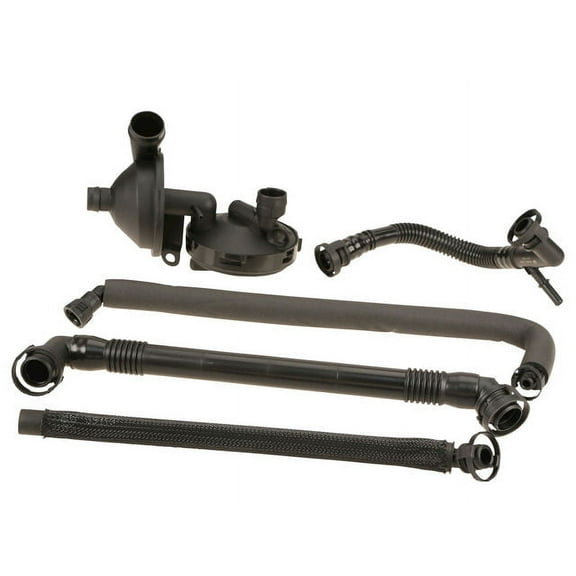 Crankcase Vent Hose Kit - Compatible with 1998 - 2000 BMW 528i 1999