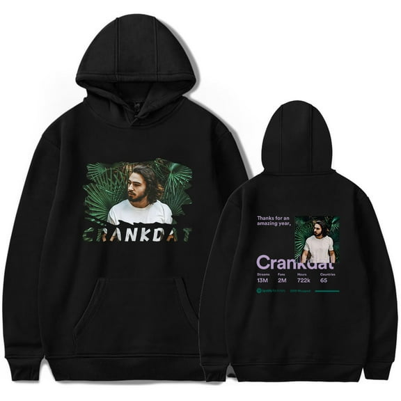 Crankdat Merch Hoodie Pullover for Women Men Hooded Sweatshirt Long Sleeve Shirt Coat