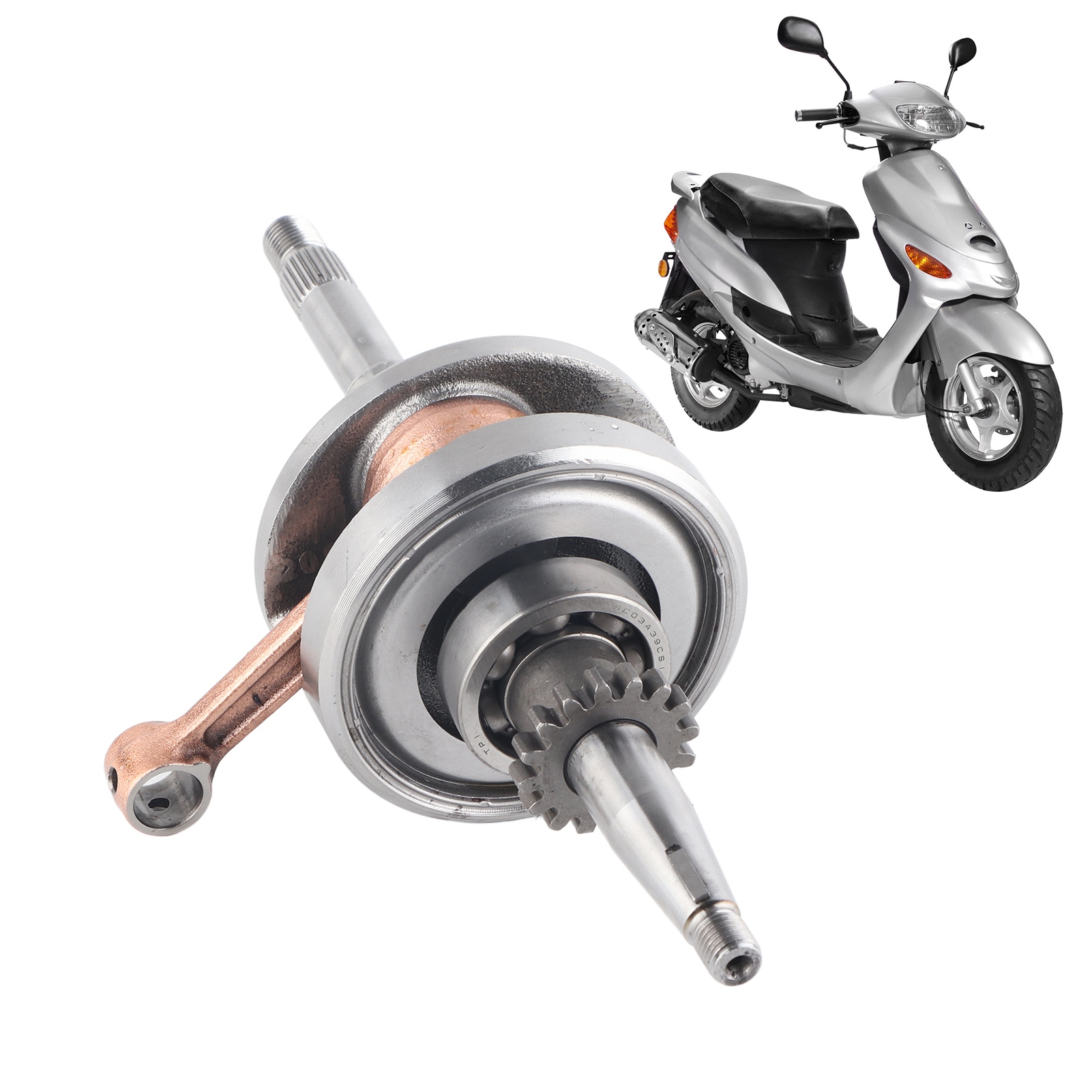 Crankshaft Assembly, Crankshaft Connecting Rod Assembly Rustproof High