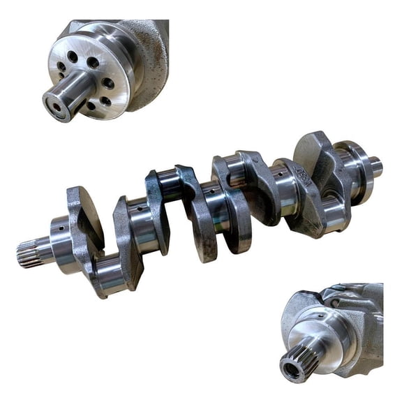 Crankshaft Compatible with Caterpillar 262D/279D/289D C3.3B Diesel 2005-2020 120mm Stroke Forged Steel Without Gear 387-9840