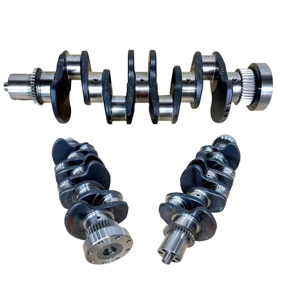 Crankshaft Compatible with Cummins ISB4.5/QSB4.5/ISDE4.5 4.5 RGT 4.5L 4-cyl Diesel 2010-2020 Forged Steel W/Gear 3974539