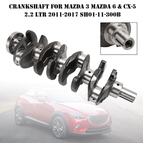 Crankshaft For Mazda 3 Mazda 6 & CX-5 2.2 LTR 2011-2017 SH01-11-300B P1