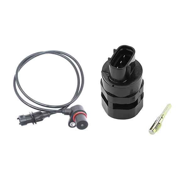 Crankshaft Position Sensor for Platform & Odometer Sensor Car Speed Sensor for Qingling Cars,1 x sensor 1 x Screw 1 x Crankshaft Position Sensor,black