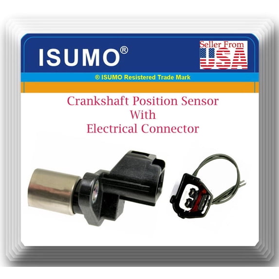 Crankshaft Position Sensor W/Electrical Connector Fits: Lexus Toyota 1994-2010
