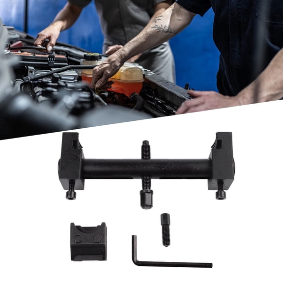 Crankshaft Pulley Removal Tool Set Chrome Molybdenum/Steel Construction Automotive Fan Wheel Puller Kit For Engine Workshop Mechanics