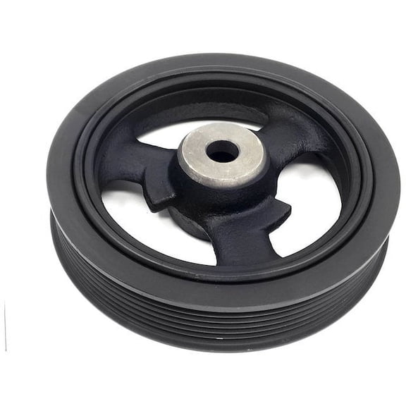 Crankshaft Pulley Vibration Damper - Compatible with 2002 - 2008 Mini Cooper Base 1.6L (Excludes S Model) 2003 2004 2005 2006 2007