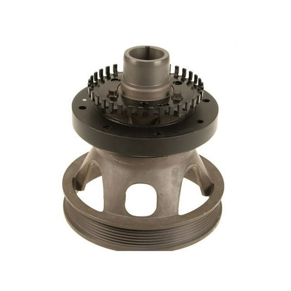 Crankshaft Pulley with Harmonic Balancer - Compatible with 1997 - 2003, 2005 - 2008 Ford F150 4.2L V6 1998 1999 2000 2001 2002 2006 2007