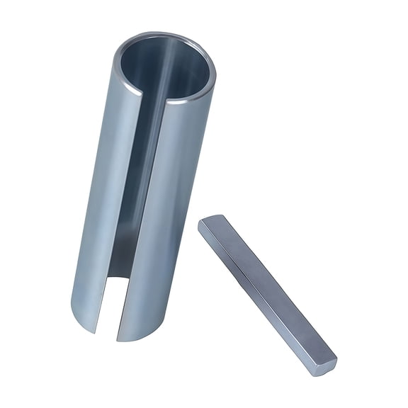 Crankshaft Sleeve Adapter, Stainless Steel 3/4 to 5/8 Inch Reducer Bushing, 3/16 Slot Insert for Engine Pulley Installation Repair