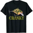 thumbnail image 1 of Cranky Camo Crankbait Fishing T-Shirt, 1 of 6