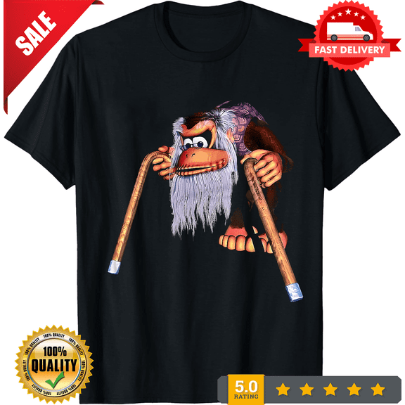 Cranky DKC2 Premium Unisex T-shirt (vectorized Design), LIMITED EDITION-TH66981
