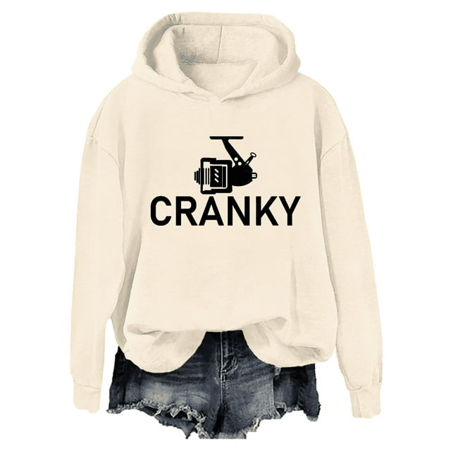 Cranky Fishing Hoodie, Funny Fishing Sweatshirt For Men, Cranky Funny ...