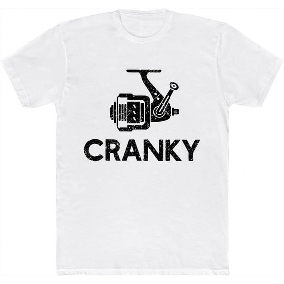 Cranky Fishing Shirt, Funny Fishing Shirts For Men, Cranky Funny Gift Ideas For Fishing T-Shirt, Cranky Fishing Tee
