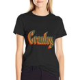 thumbnail image 1 of Cranky Women’s Cotton Short Sleeve T-Shirt HD Graphic Print Casual Crew Neck Tee 3XL, 1 of 7