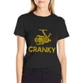 thumbnail image 1 of Cranky Women’s Cotton Short Sleeve T-Shirt HD Graphic Print Casual Crew Neck Tee M, 1 of 7