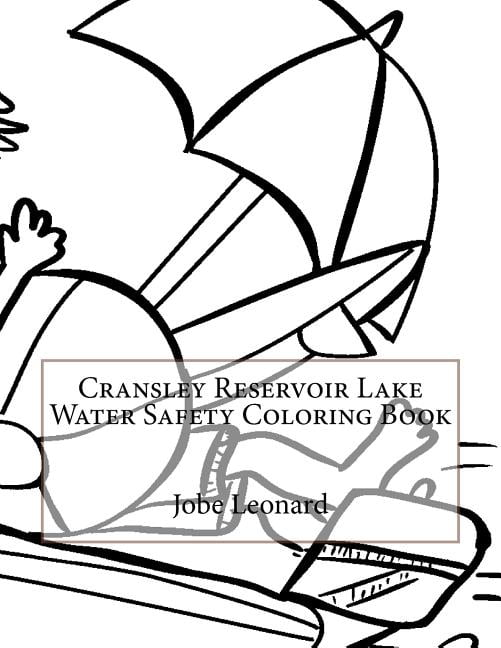 Cransley Reservoir Lake Water Safety Coloring Book