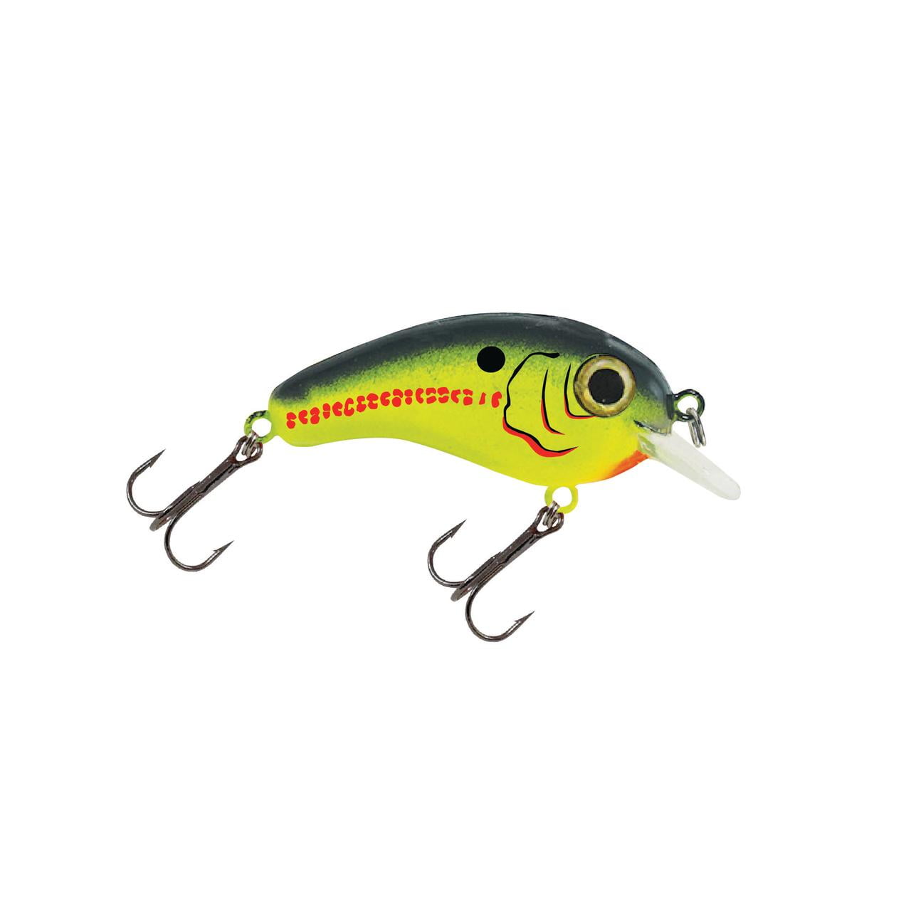 Crappie Magic Crank Bait #15 Black Chartreuse