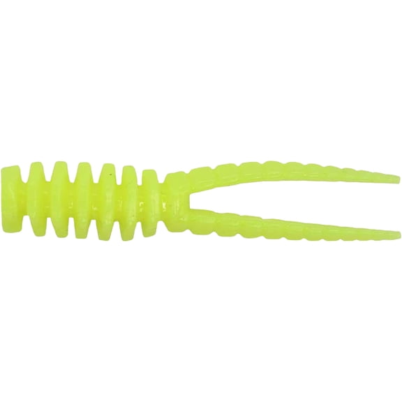 Crappie Magnet Hammer Grub Chartreuse Glow