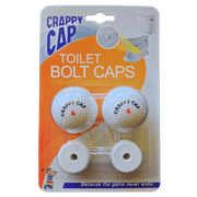 Crappy Cap Toilet Bolt Cap Golf Ball