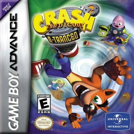 Crash Bandicoot 2: N-Tranced - Nintendo Gameboy Advance GBA (Used)