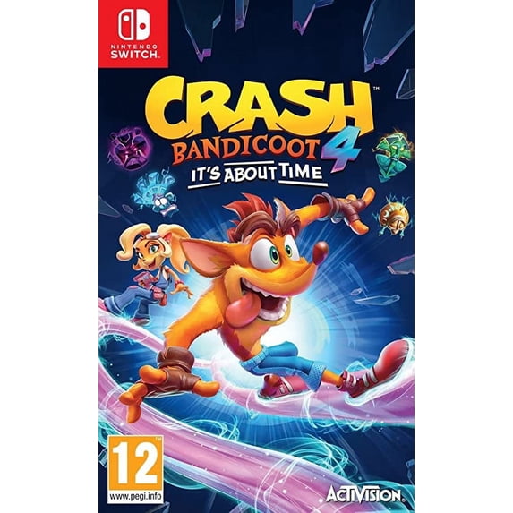 Crash Bandicoot 4: It's About Time (Switch) EU Version Region Free