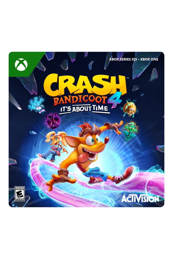 Crash Bandicoot 4: Its About Time - Xbox One, Xbox Series X|S [Digital]