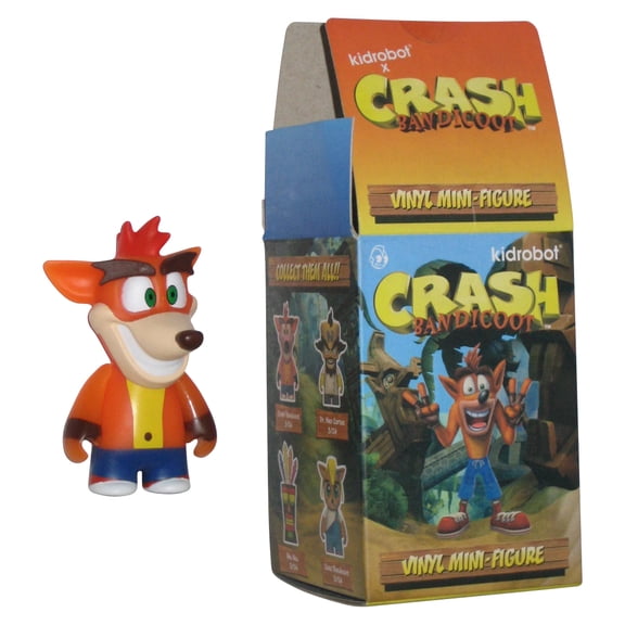 Crash Bandicoot Kidrobot (2018) Vinyl Mini Series Figure