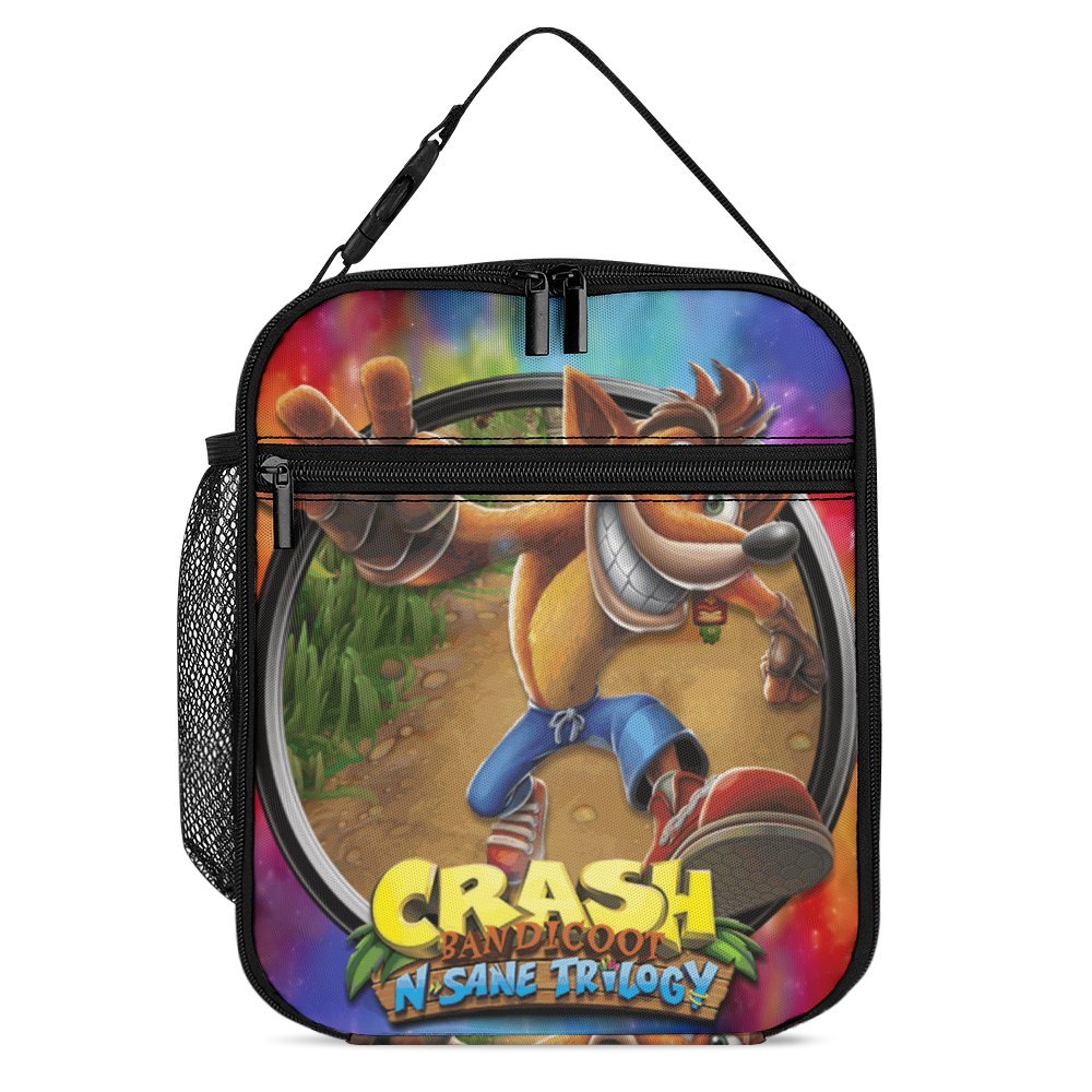 Crash Bandicoot Lunch Bag/Tote Bag for Men/Women/Boys/Girls/Teens