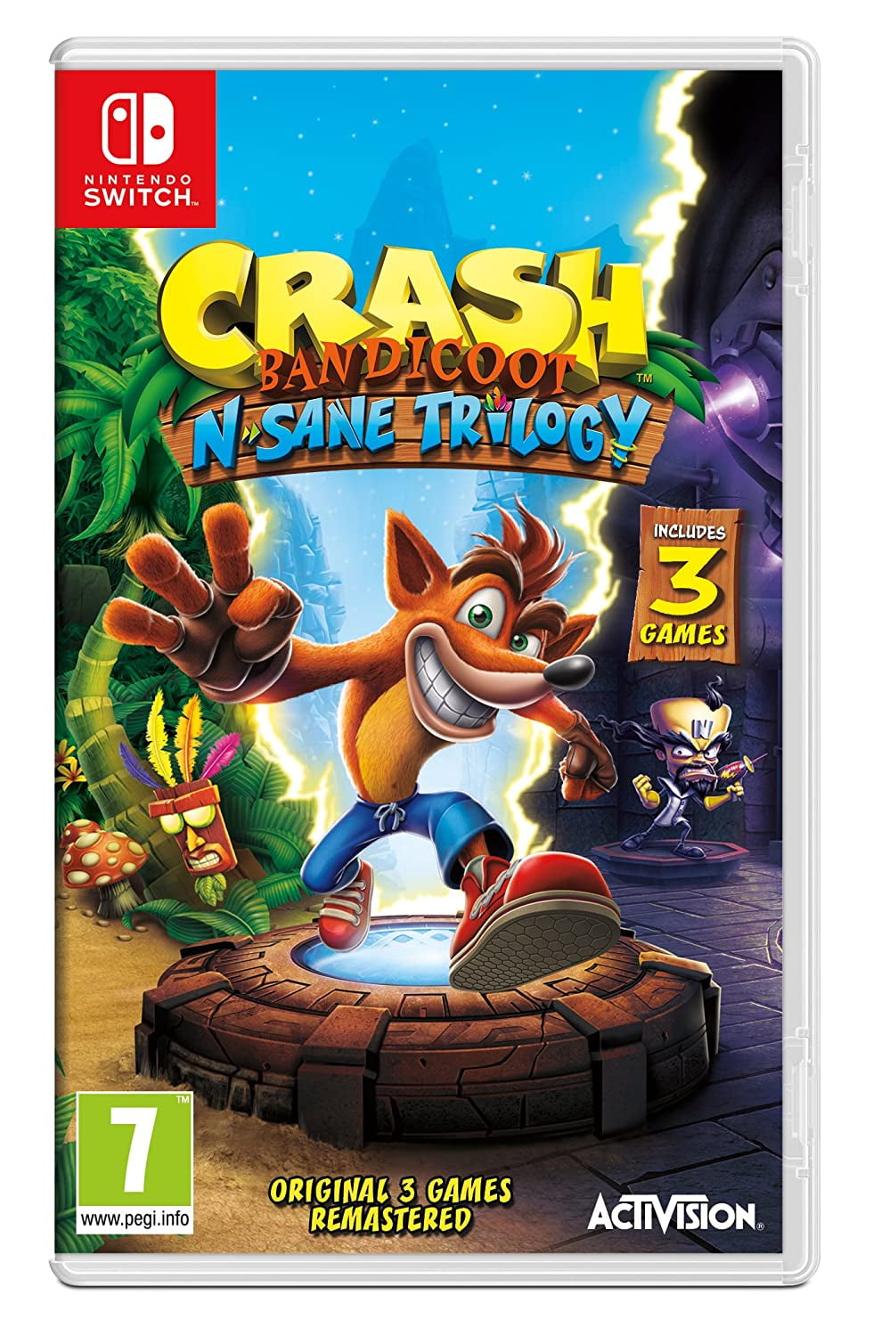 Crash Team Racing + Crash Bandicoot N Sane Trilogy Nintendo Switch - Game  Center SAC