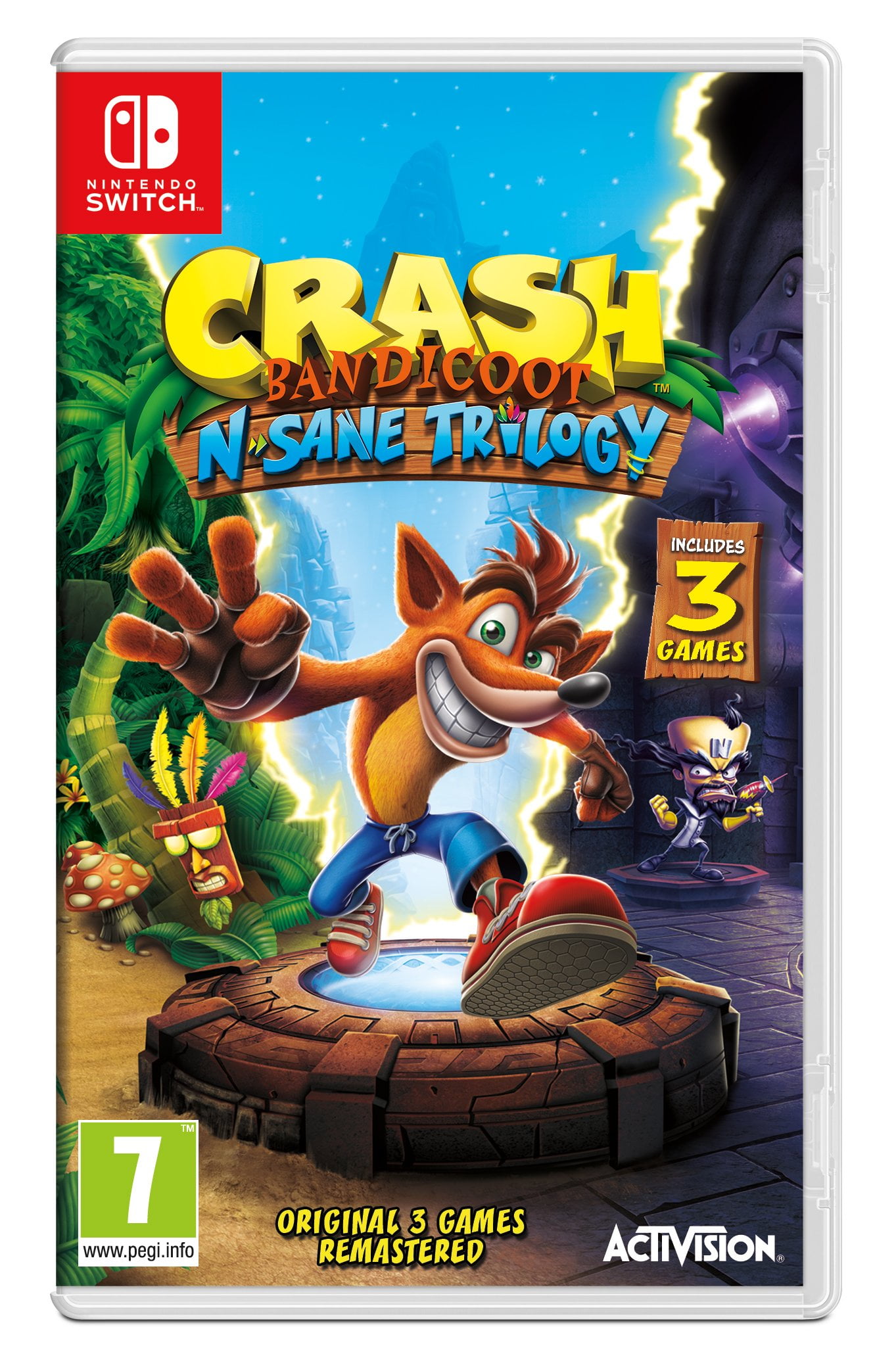 Crash Bandicoot N. Sane Trilogy Activision Nintendo Switch 14324