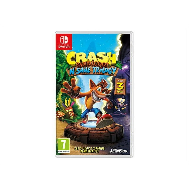 Crash Bandicoot N. Sane Trilogy, Activision, Nintendo Switch