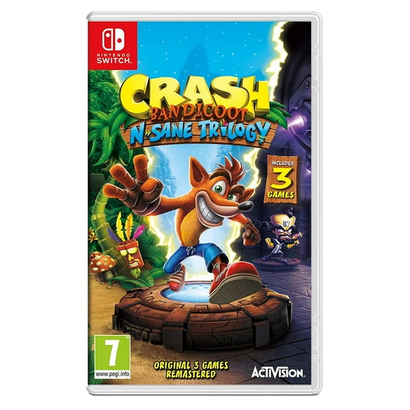 Crash Bandicoot N. Sane Trilogy: Nintendo Switch, Action & Adventure, Platformer Game