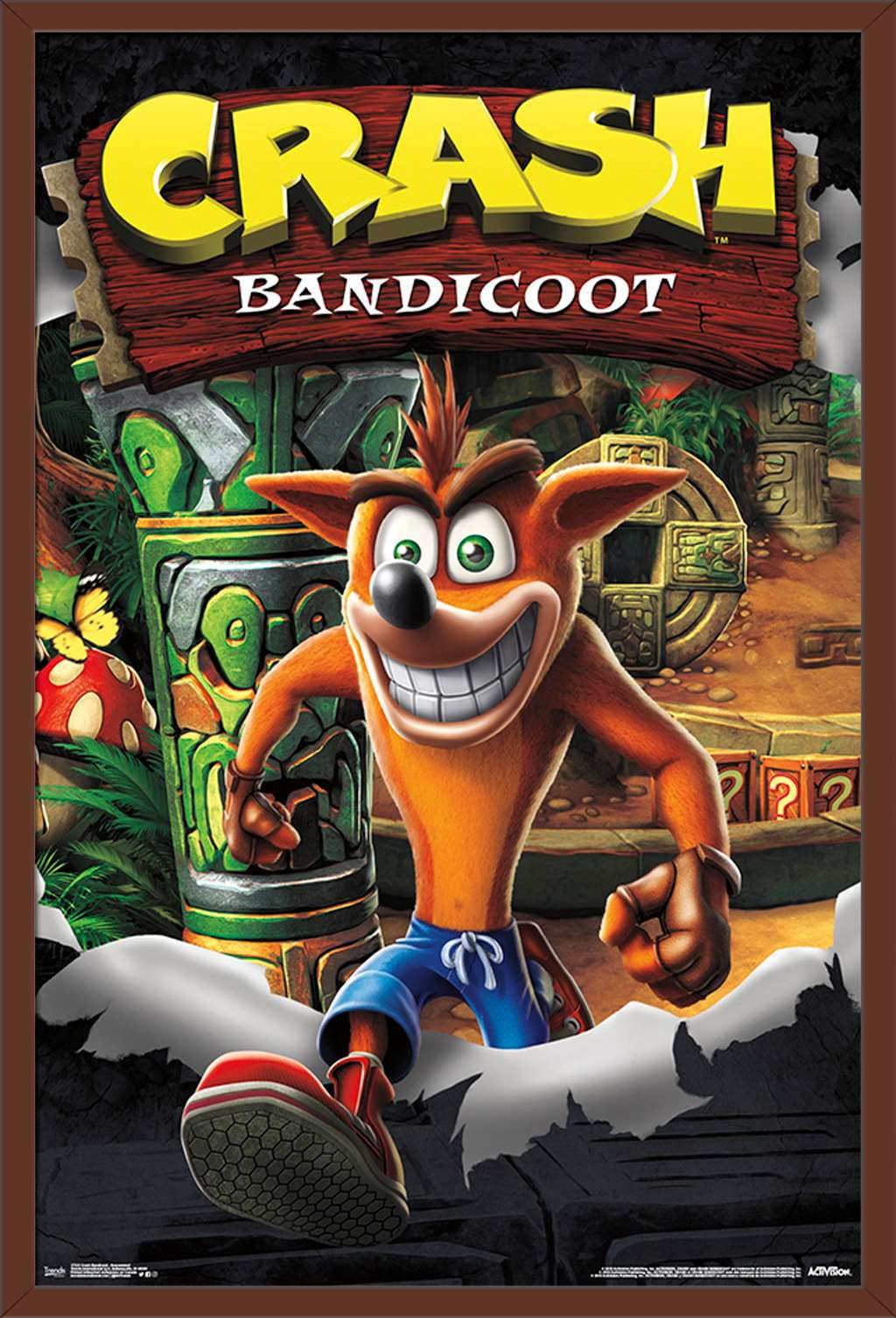 Poster Crash Bandicoot - Crash | Wall Art, Gifts & Merchandise 