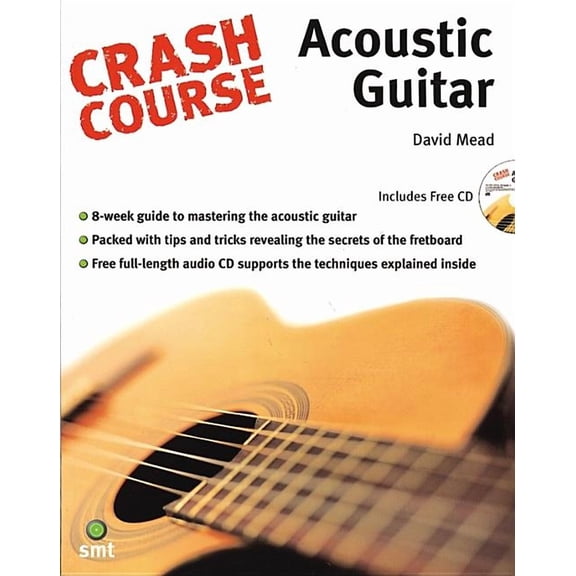 Crash Course Acoustic Guitar (Paperback) by David Mead