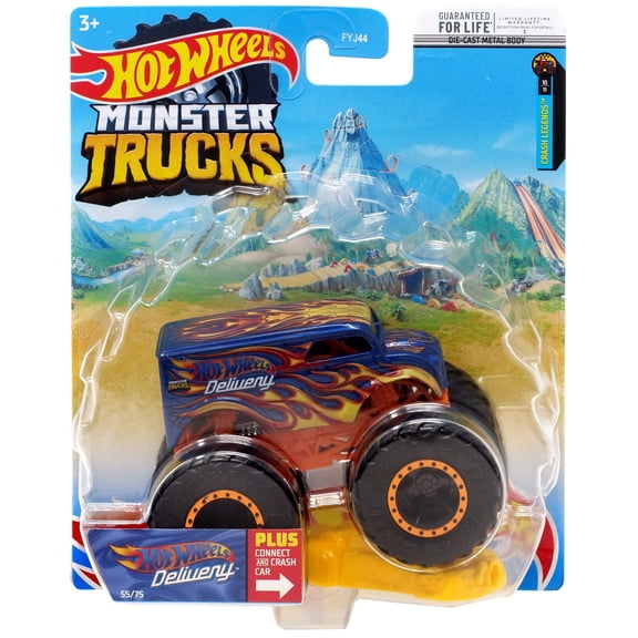 Crash Legends Hot Wheels Delivery Diecast Car