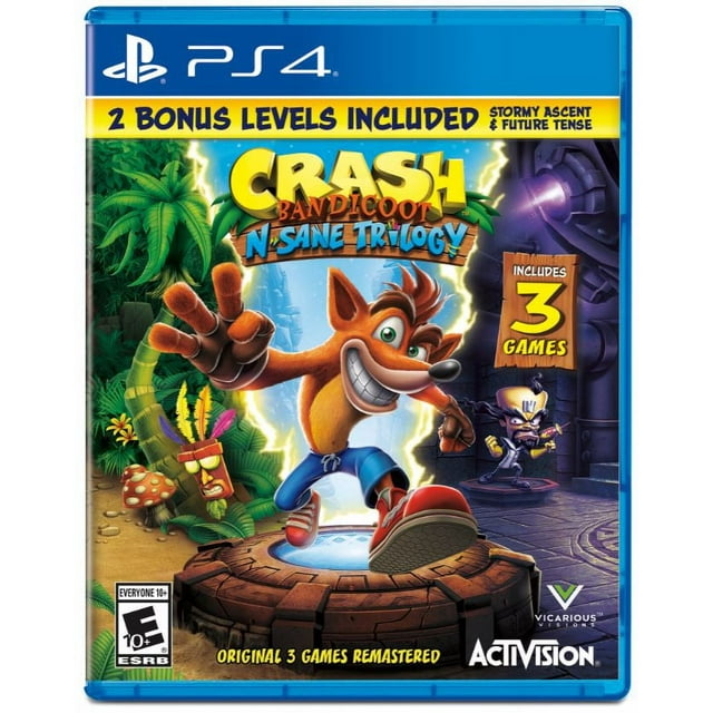 Crash N. Sane Trilogy, Activision, PlayStation 4, 047875880801