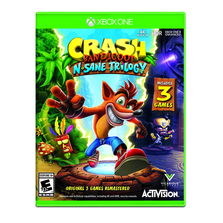 768px x 768px - Crash N. Sane Trilogy, Activision, Xbox One, 047875881969 - Walmart.com