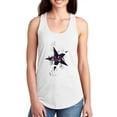 thumbnail image 1 of Crash Or Star Noise Art Racerback Tank Women -Image by Shutterstock, Female Medium, 1 of 4