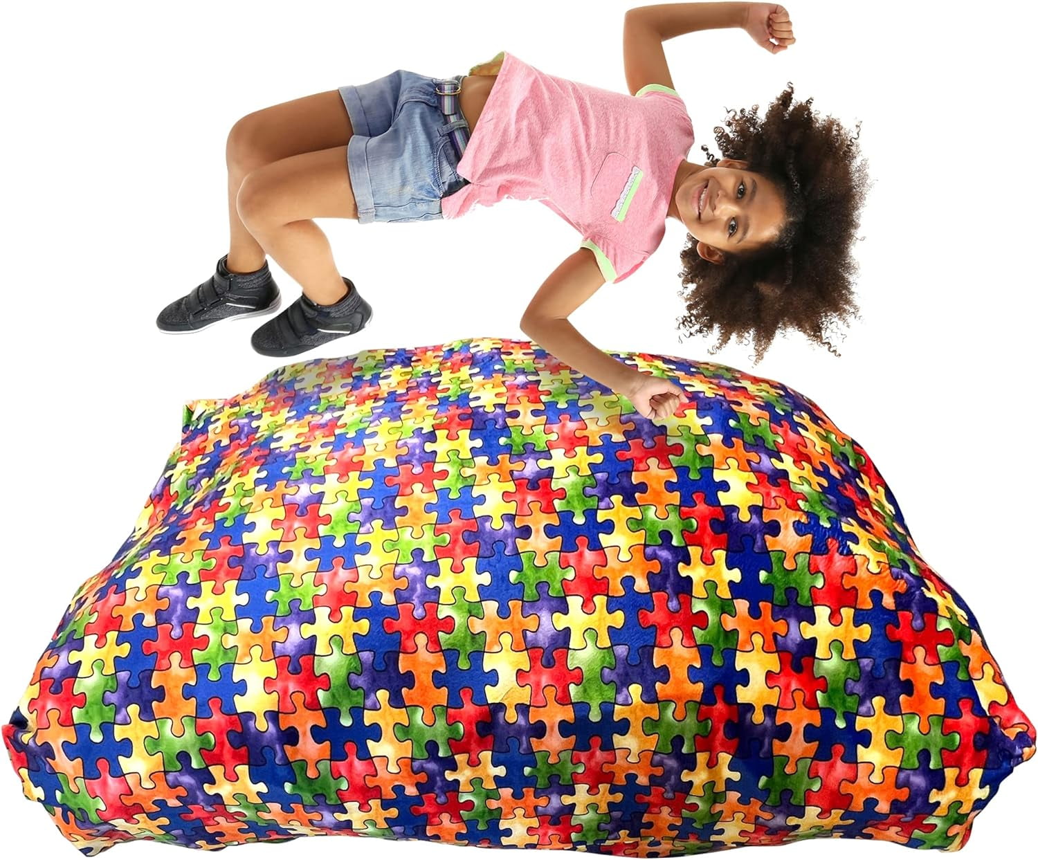 Crash Pad With Foam Blocks For Kids And Adults Therapeutic Sensory