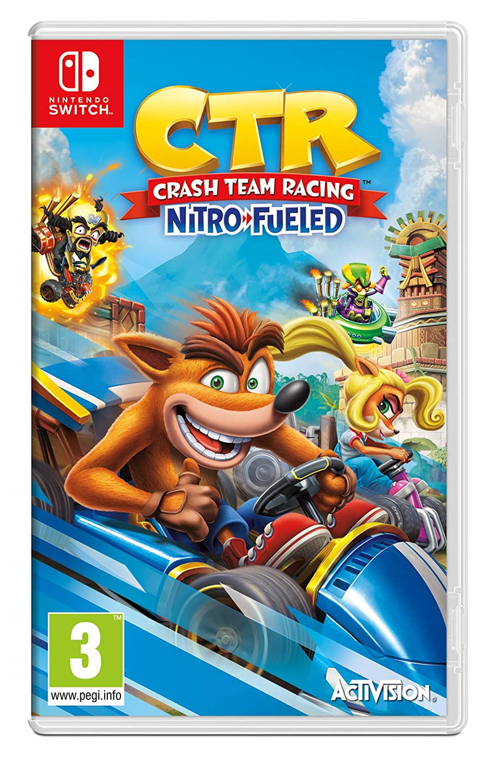 Crash Team Racing CTR NITRO FUELED (Nintendo Switch) Get ready to go fur-throttle
