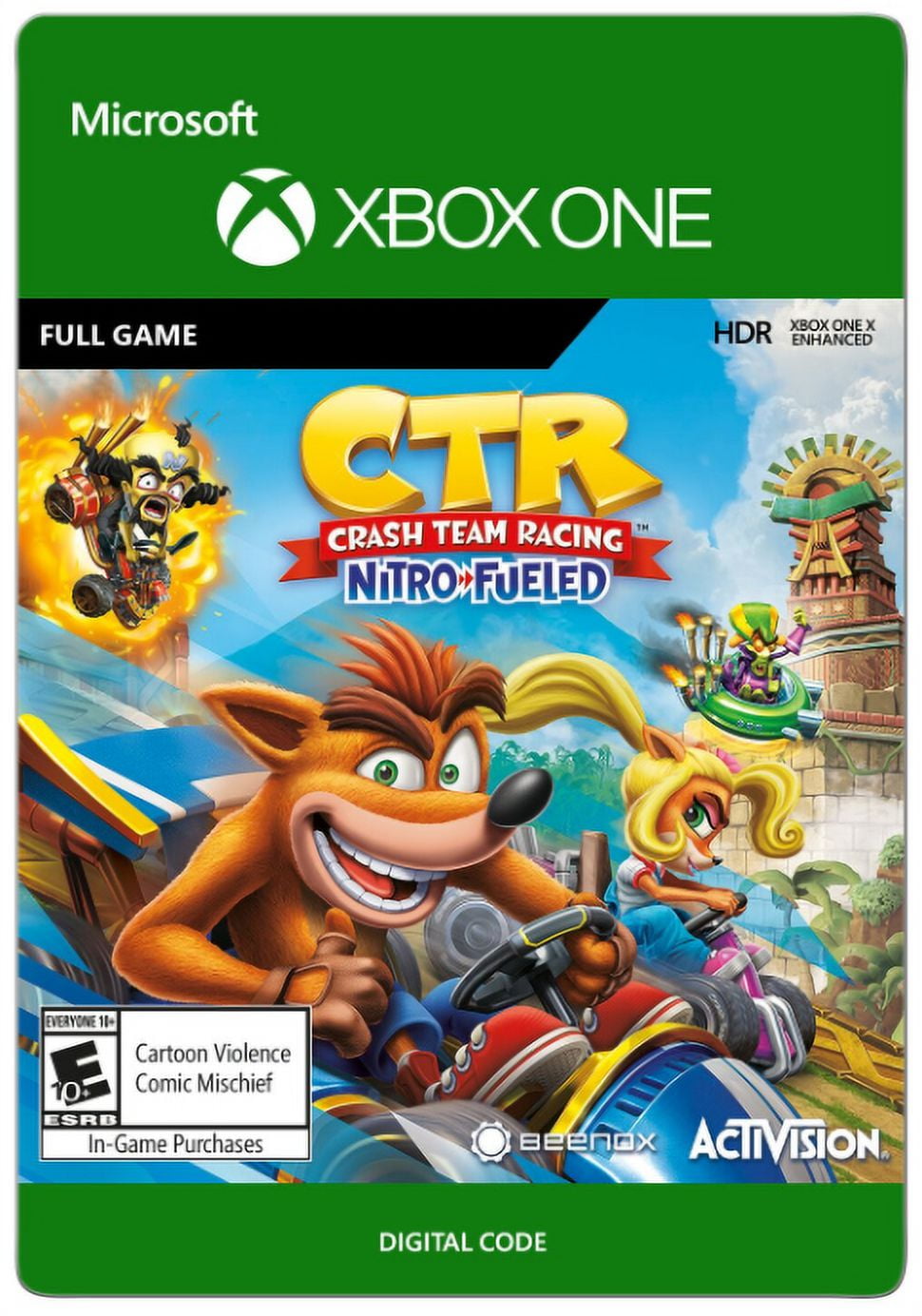 Nós já sabemos o tamanho de Crash Team Racing Nitro Fueled no Xbox One -  Windows Club