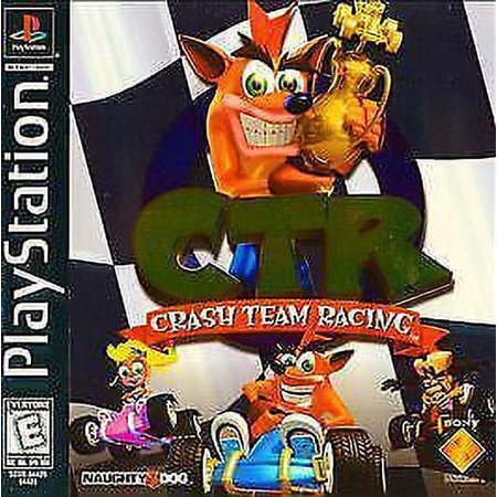 Pre-Owned CTR Crash Team Racing - Playstation Ps1 (Game with Case and Artwork)