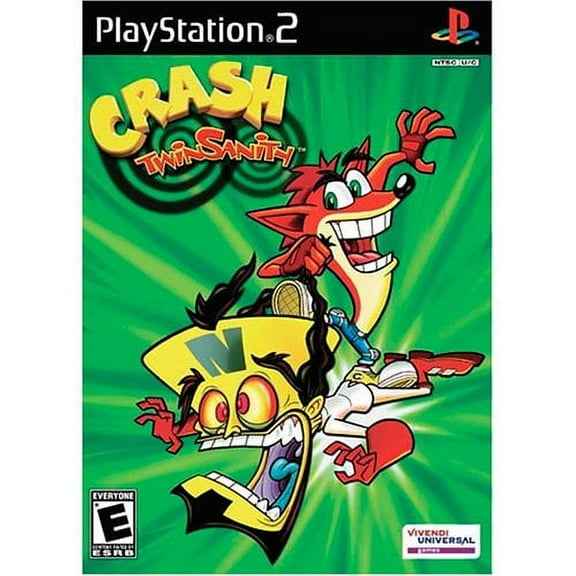 Crash Twinsanity: Playstation 2, Action & Adventure, Platformer Game
